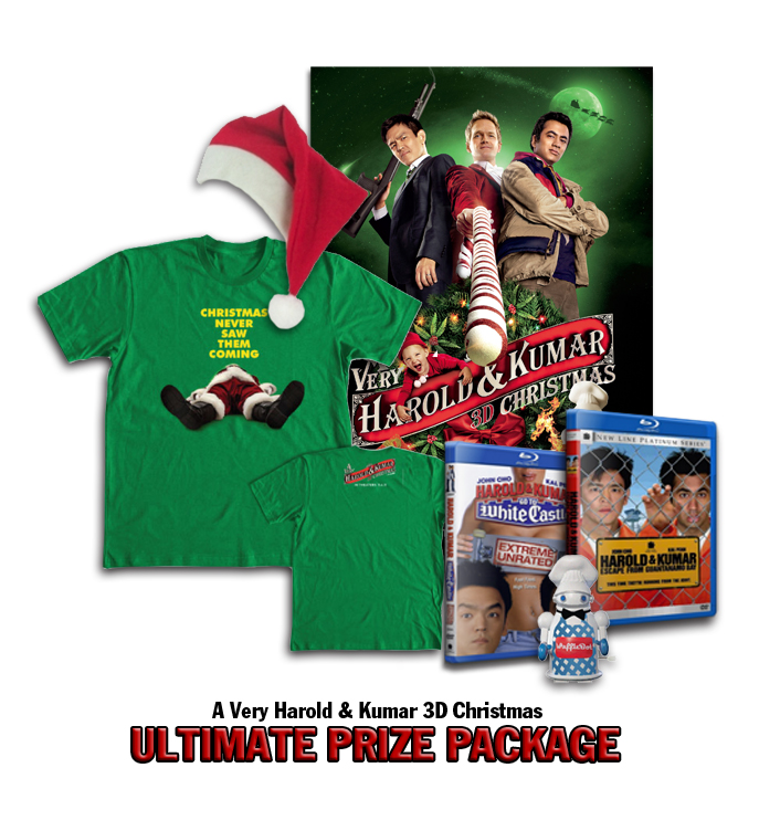 Win the Ultimate Harold & Kumar Christmas Prize Pack